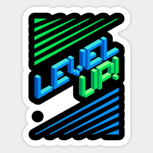 Level Up Sticker